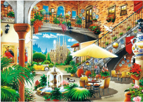 Пазл Trefl 2000 деталей: Вид на Барселону