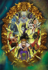 Пазл Clementoni 1000 деталей: Злодеи Диснея