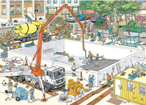 Пазл Jumbo 1000 деталей: Почти готово