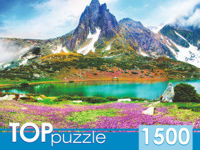 Пазл TOP Puzzle 1500 деталей: Цветущие горы
