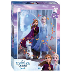 Пазл Step puzzle 160 деталей: Холодное сердце (Disney)