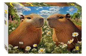 Пазл Step puzzle 500 деталей: Капибары
