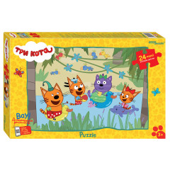 Пазл Step puzzle 24 Maxi деталей: Три кота