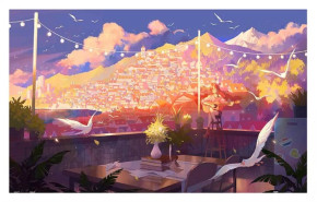 Пазл Pintoo 1000 деталей: Dong - Звезды. огни