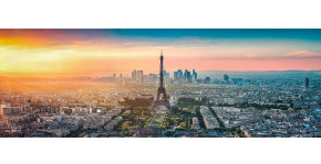 Пазл Clementoni 1000 деталей: Рассвет в Париже