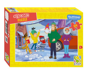 Пазл Step puzzle 104 деталей: Простоквашино. Продолжение