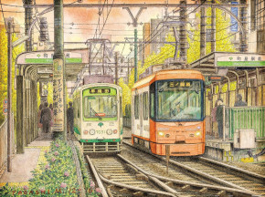 Пазл Pintoo 1200 деталей: Тадаси Мацумото. Изменение времён