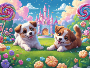 Пазл Trefl 30 деталей: Мир, полный улыбок. Семья Трефлик