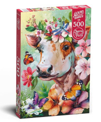 Пазл Cherry Pazzi 500 деталей: Корова! Вау!