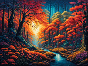 Пазл деревянный Алма 500 деталей Волшебство природы. Сказочный лес