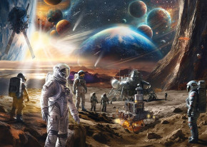 Пазл Schmidt 1000 деталей: М.Фарелла. Исследование космоса