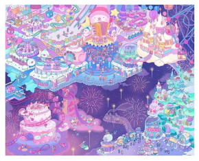 Пазл Pintoo 2000 деталей: Лайцзяшань. Звездная страна