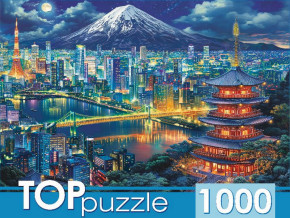 Пазл TOP Puzzle 1000 деталей: Ночной Токио