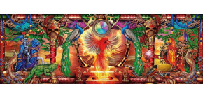 Пазл Schmidt 1000 деталей: Сиро Маркетти. Королевство жар-птиц